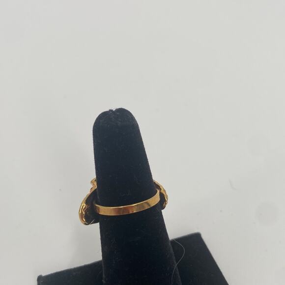 Gold Owl cocktail ring - Picture 3 of 4